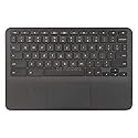 Rinbers Laptop Palmrest Upper Case Top Cover with US English Keyboard Touchpad Assembly Replacement for HP Chromebook 11 11A G6 EE L92224-001