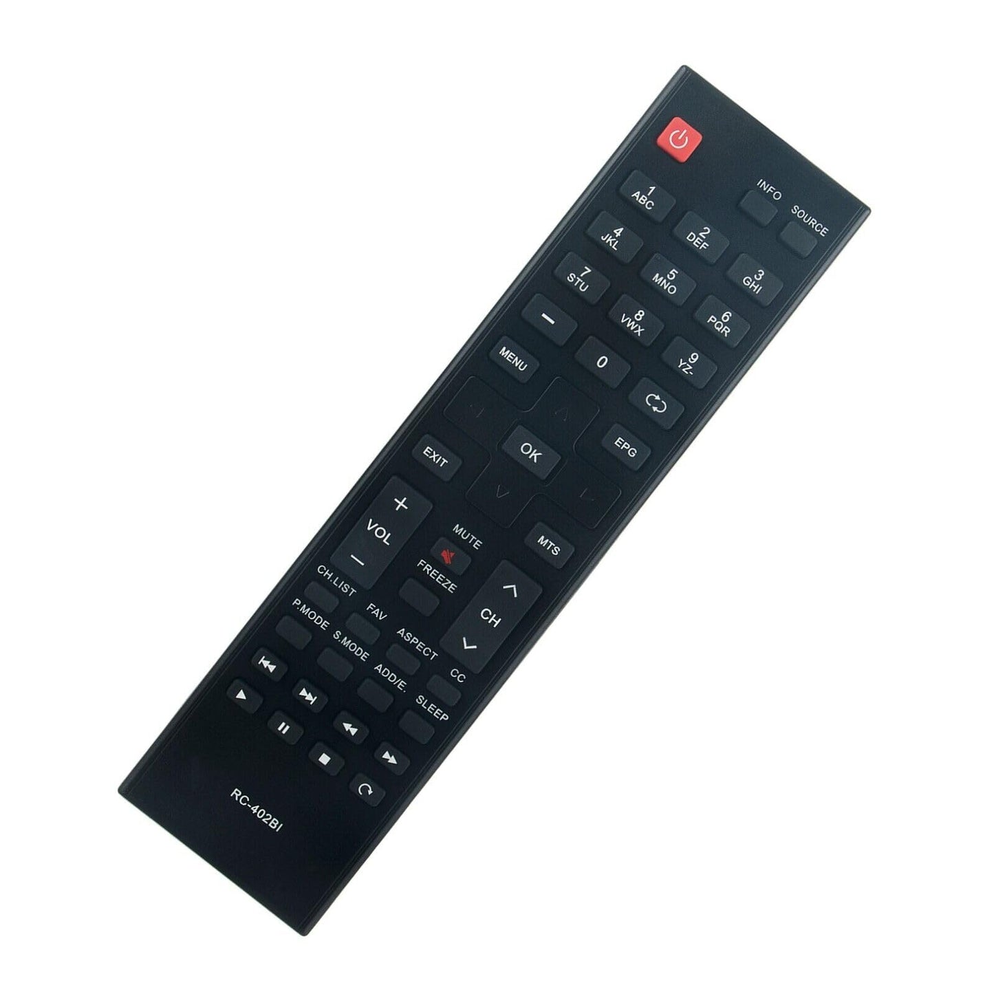 New RC-402BI Replaced Remote Control Compatible with Daewoo LCD TV