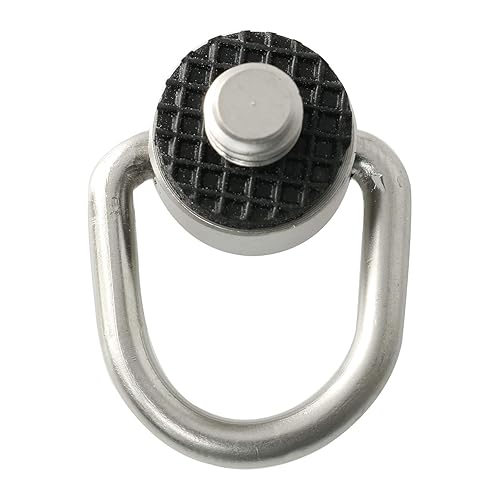 DTTRA Stainless Steel D Ring Screw Hinged Holder Camera Fixing Screw 1/4''-20 Thread Quick Release Wrist Strap Sling for Tripod DSLR Cameras