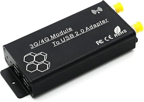 SUPERPLUS NGFF(M.2) to USB 2.0(Type C) Adapter with SIM Card Slot and Auxiliary Power Interface for WWAN/LTE Module