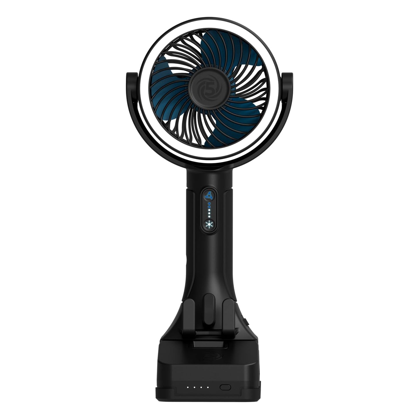 CANE5 Rechargeable Portable Fan, Built For Outdoors, Camping, Sports, Beach