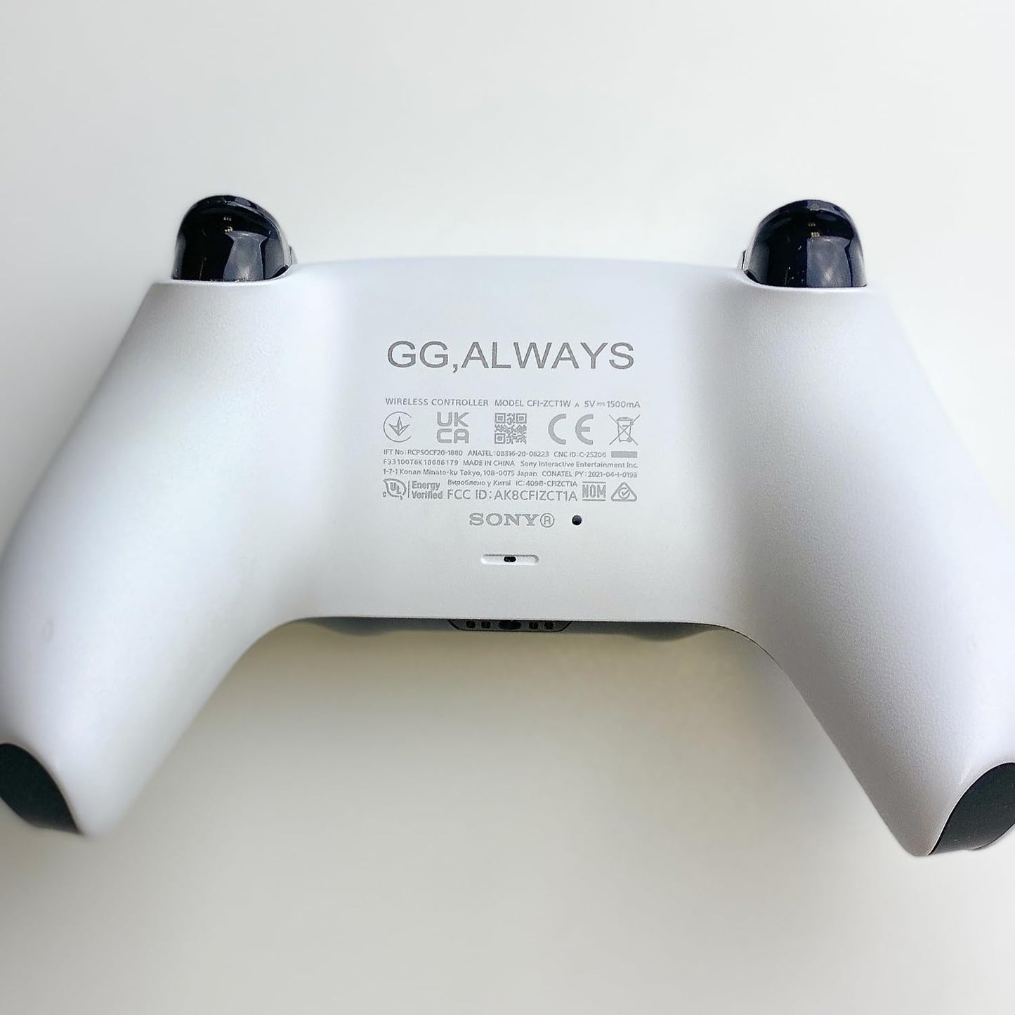 Sony Personalized PlayStation 5 DualSense Wireless Controller - Custom Engraved Colors & Designs - White - Make your controller unique with a