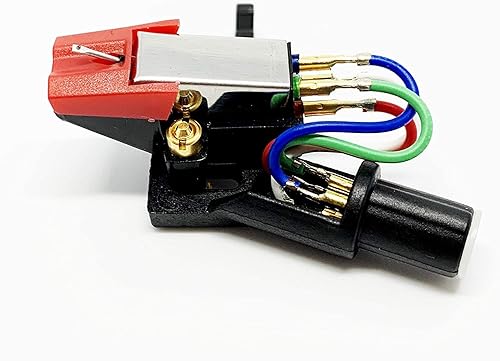 MAG Aluminum, Steel, Plastic Cartridge with Universal Headshell for Straight Tonearm Turntable