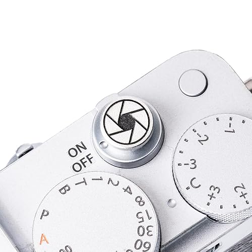 DBZZ Camera Shutter Button for Fujifilm x-t50 x-t30 xt200 xt100 xpro2 xpro3 xe4 xa7 for Nikon f3 f3ma for Olympus (3 Color Set)