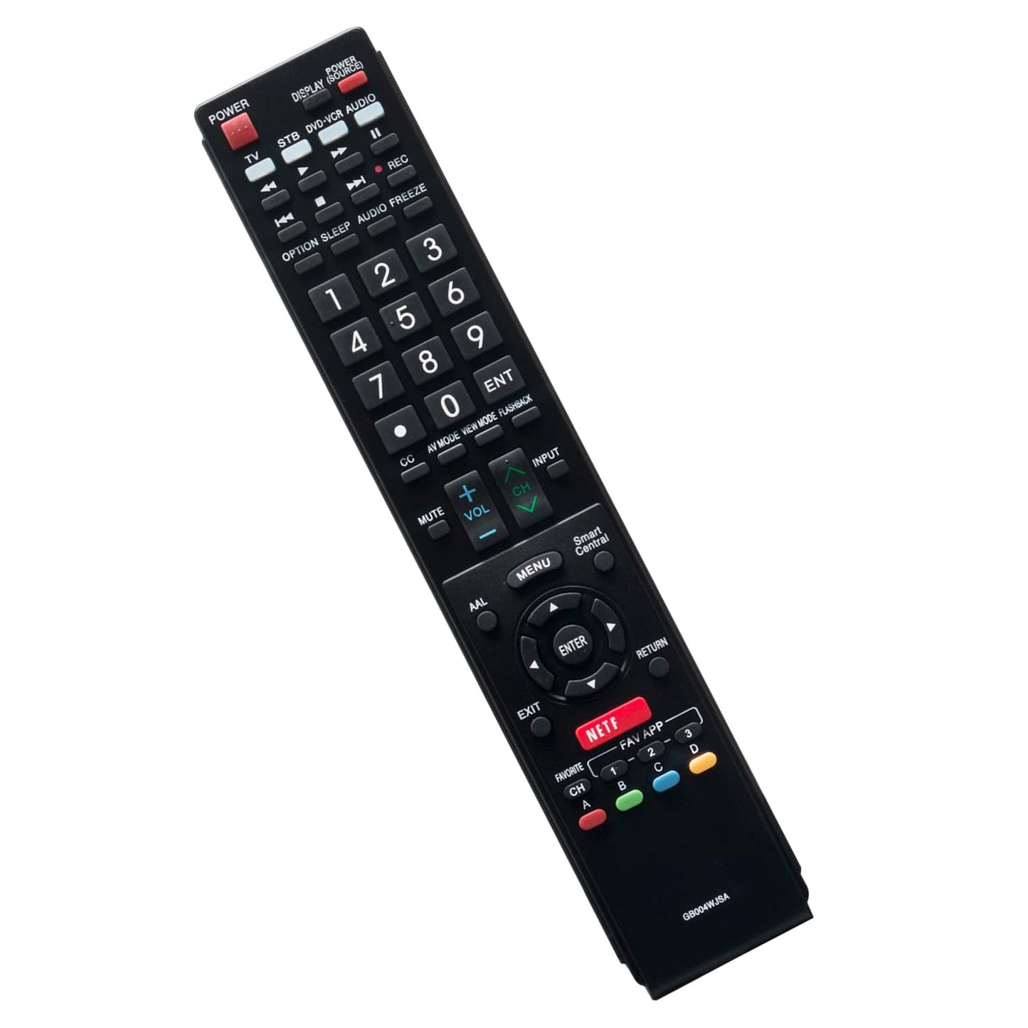 GB004WJSA Replace Remote Applicable for Sharp AQUOS TV LC-60C7500U LC-80C6500U LC-70LE650U LC-42LE540U LC-46LE540U LC-40LE830U LC-40LE830UA
