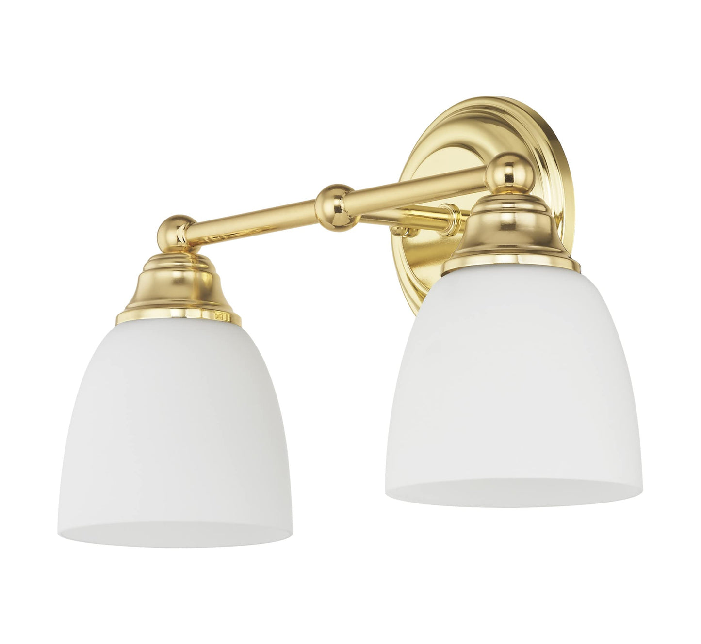 Livex Lighting 13662-05 Somerville 2-Light Bath Light, Chrome