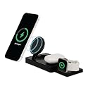 3 in 1 Foldable Fast Magnetic Wireless Charging Station, AllCharge Max by It’s Just Smart, Travel Charger for iPhone 15 14 13 12 11 Pro Max, Apple
