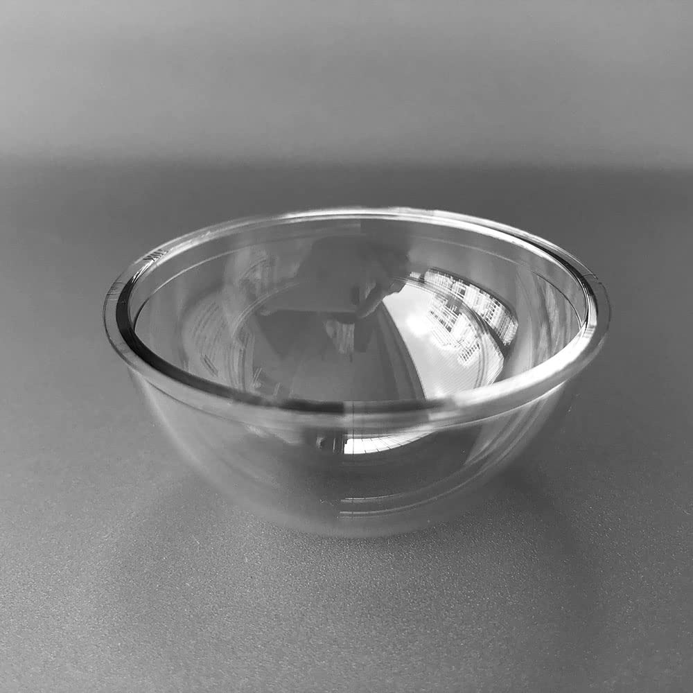 2 Inch Small Acrylic PC Clear Dome Glass Protective Cover Mini Security CCTV Camera Dome Housing Anti-Aging Transparent Shell 51.4x26.57mm