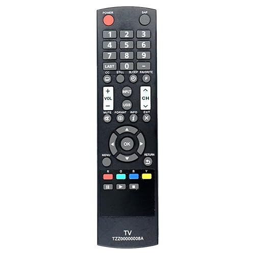 New TZZ00000008A Remote Control Compatible for Panasonic LCD TV TC-L32C5 TC-32LC54 TC-L42U5