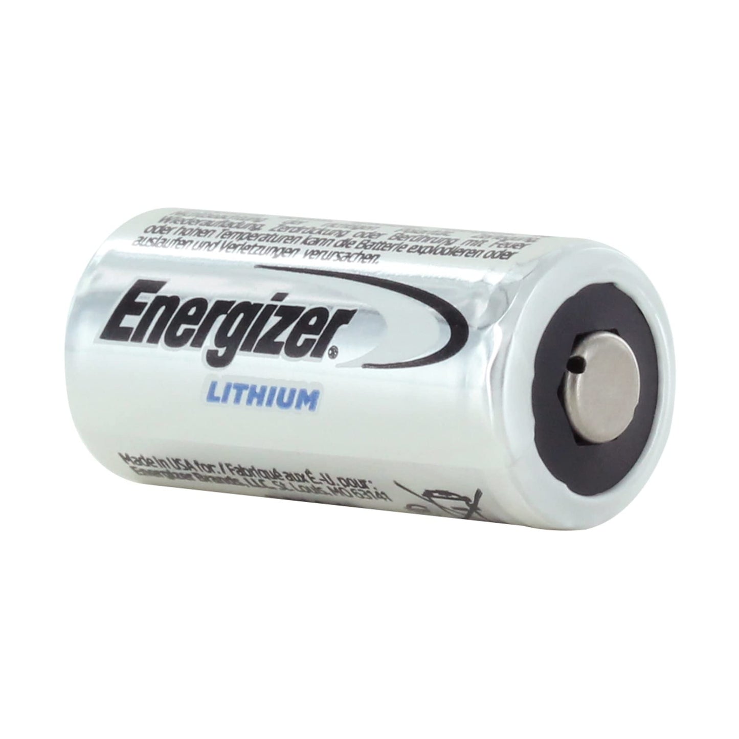 Energizer® Industrial Lithium Batteries, 123, Pack of 12 Batteries, ELN123-12