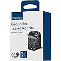Insignia Grounded Travel Adapter