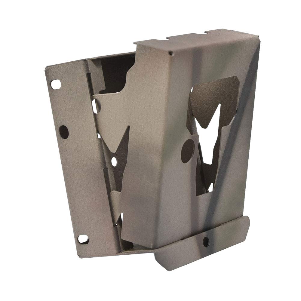 CAMLOCKBOX Theft-Deterrent Powder-Coated Steel Security Box Compatible with Covert Code Black LTE Wireless Scouting Game Cameras (60120)