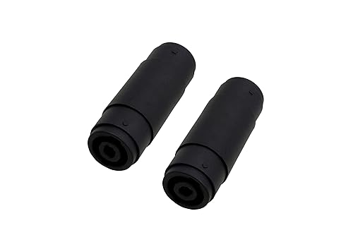PNGKNYOCN 4 Pin Female to 4 Pin Female Speakon Coupler Adapter for Audio Adapter Amplifiers, Mixers (2-pcak)
