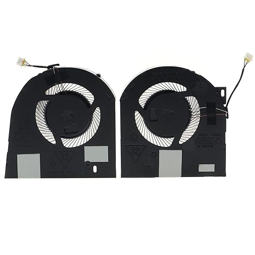 Replacement CPU+GPU Cooling Fan for DELL Precision 7530 M7530 7540 M7540 0PR6WV 01209N NS85C12-17G23 NS85C13-17G24 0M2F8R