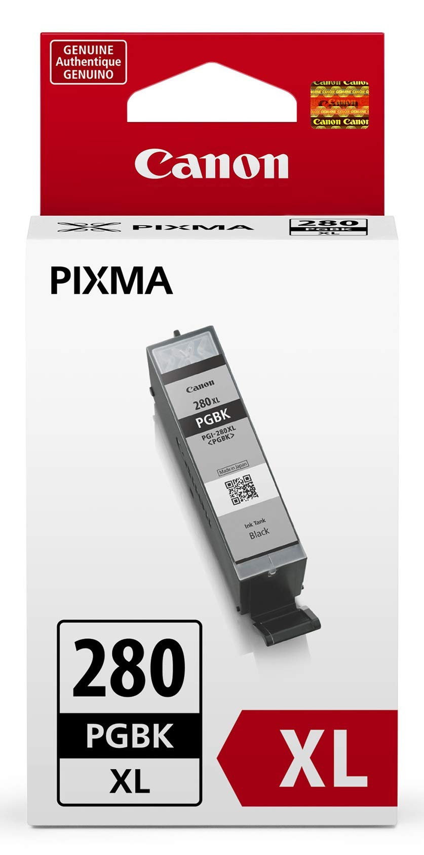 Canon CLI-281 XL 4-Color Ink Tank Value Pack (2037C005) PGI-280 XL Black Ink Tank (2021C001)