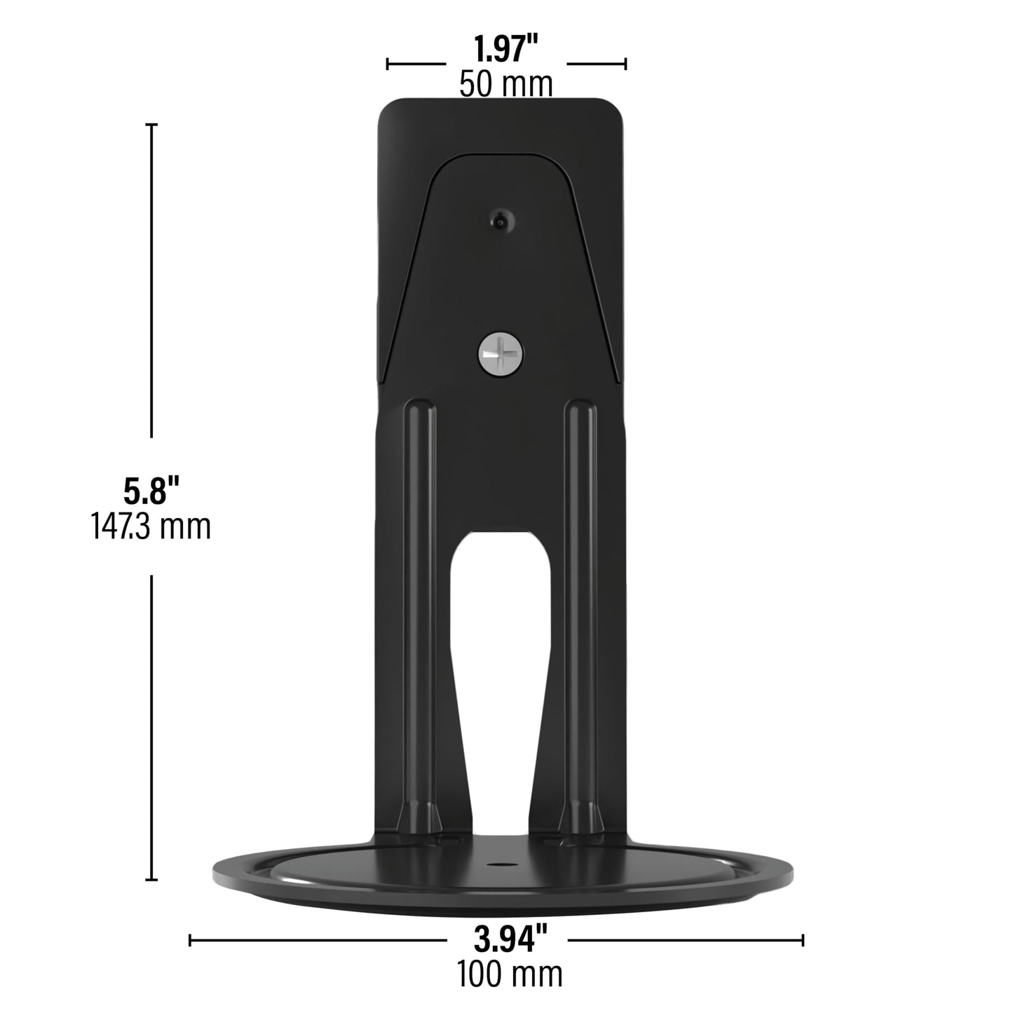 Sanus Fixed Speaker Wall Mount for Sonos Era 100™ (Black Pair)