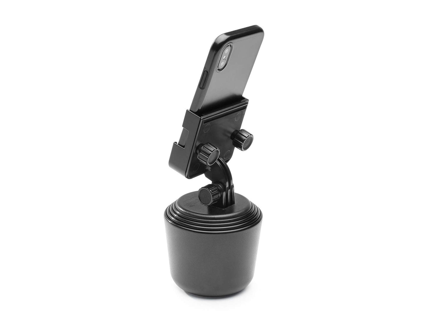 WeatherTech CupFone Two View - Adjustable, Universal Cup Holder Phone Mount Car & Truck Accessory - Best Design for iPhone & Smartphone Charging