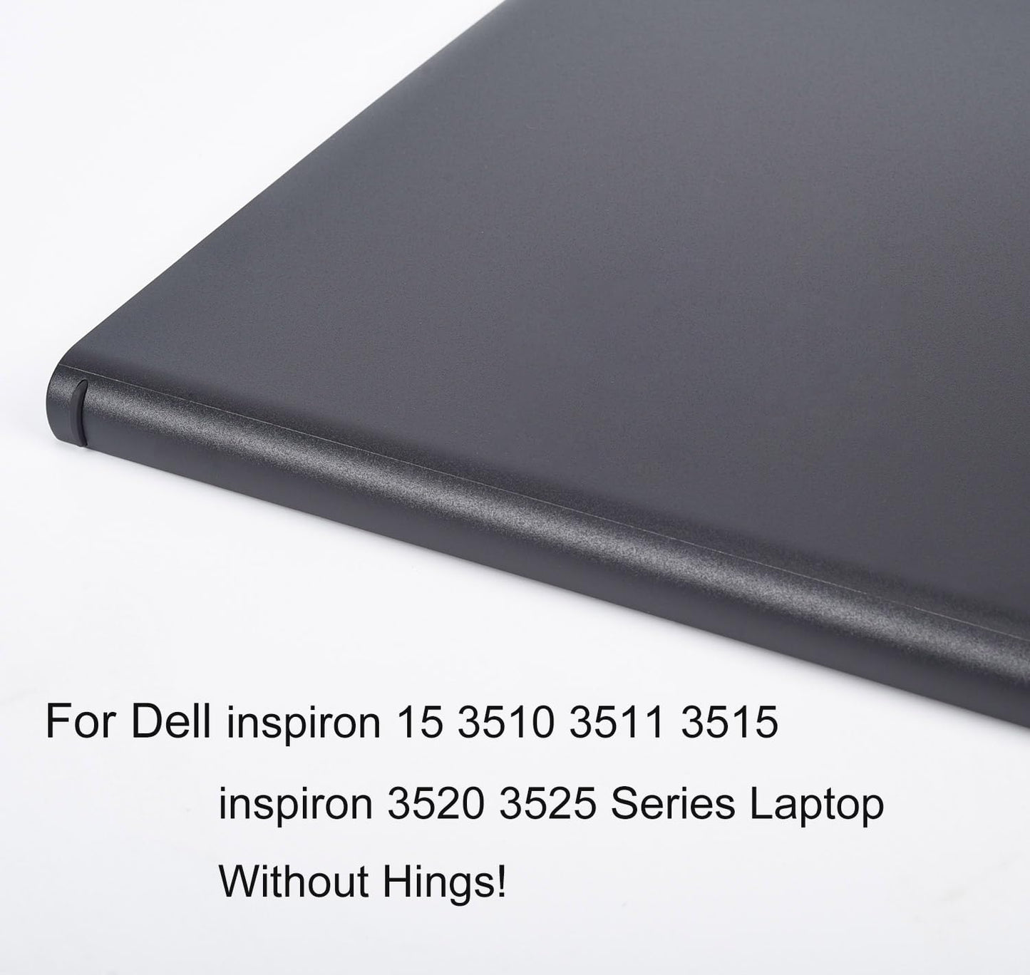 Laptop LCD Back Cover Top Lid Replacement for Dell inspiron 15 3510 3511 3515 Series Laptop 00WPN8 0WPN8, Black