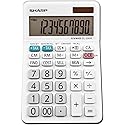 Sharp EL330WB EL-330WB Desktop Calculator, 10-Digit LCD (SHREL330WB)