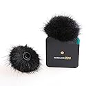 ZRAMO 2x Wind Muff Furry Windscreen Windproof for Wireless Go II Microphone System, WIGOIIS
