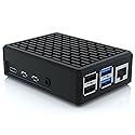 iUniker Aluminiun Pi 4 Case Passive Heatsink Cooler for Raspberry Pi 4 Model B 8GB/4GB/2GB