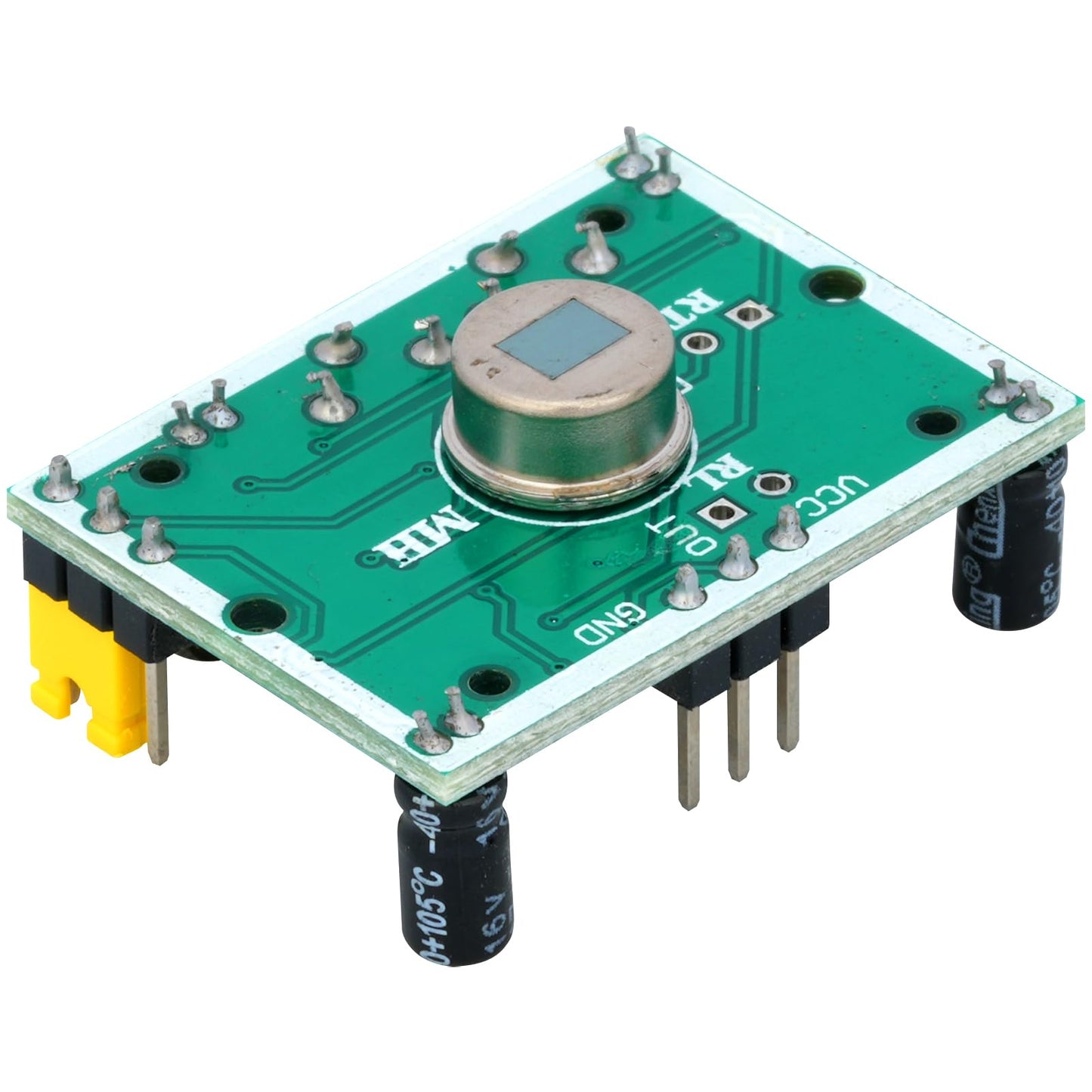 WWZMDiB 5 Pcs PIR Sensor Compatible with HC-SR501 PIR Motion Module for Arduino Raspberry Pi STM32 (Comes with 2 Dedicated Cases)