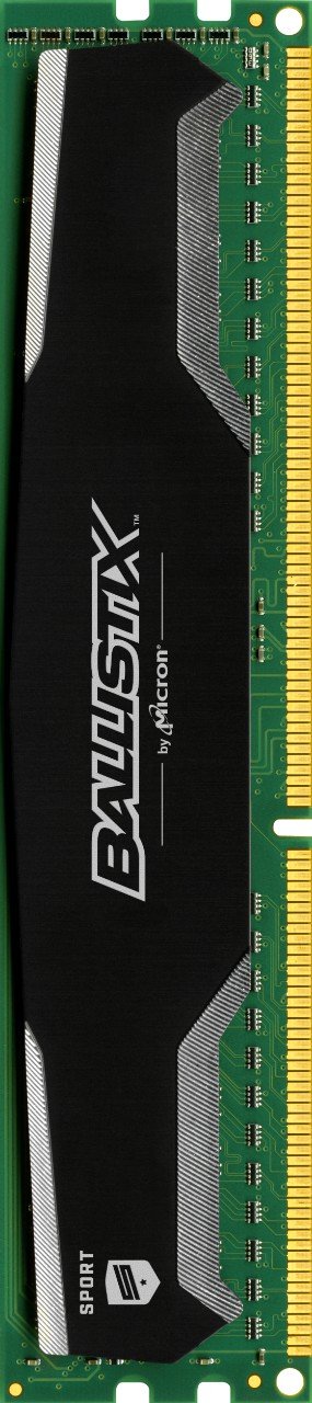 Crucial Ballistix Sport 8GB kit (4GBx2) DDR3-1600 1.5V 240-Pin UDIMM BLS2CP4G3D1609DS1S00