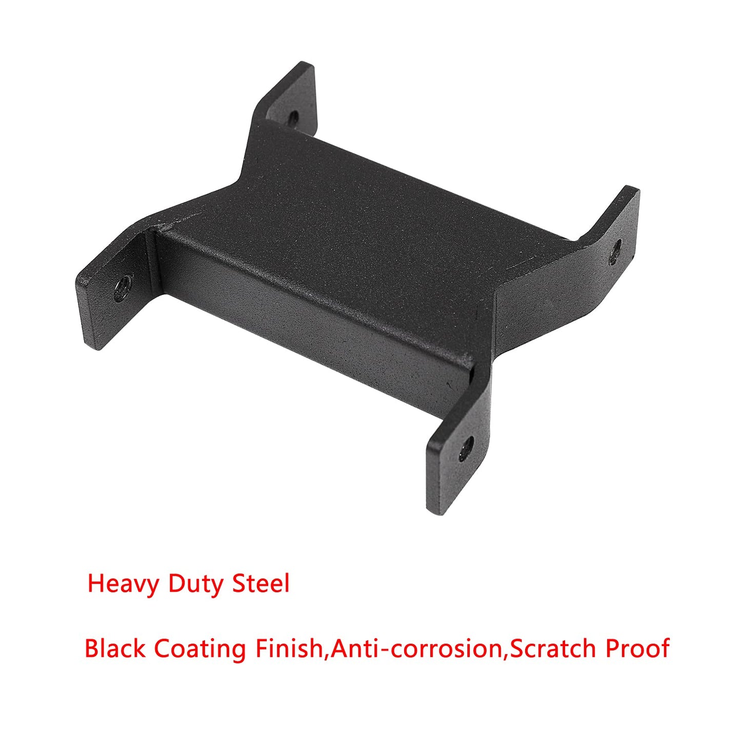 VANROUG 2 PCS Heavy Duty Antenna Mount Clamp, Wall Mount Antenna Mast Clamp V Jaw Bracket, TV Antenna Mounting Hardware for TV CB Ham Outside Home