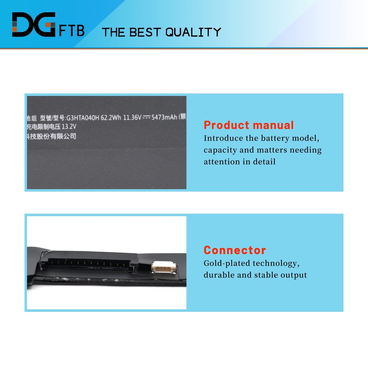 DGFTB G3HTA040H G3HTA041H New Keyboard Battery for Microsoft Surface Book 2 15-Inch, Performance Base Model 1793 Model 1813 Series G3HTA063H HNR-00001