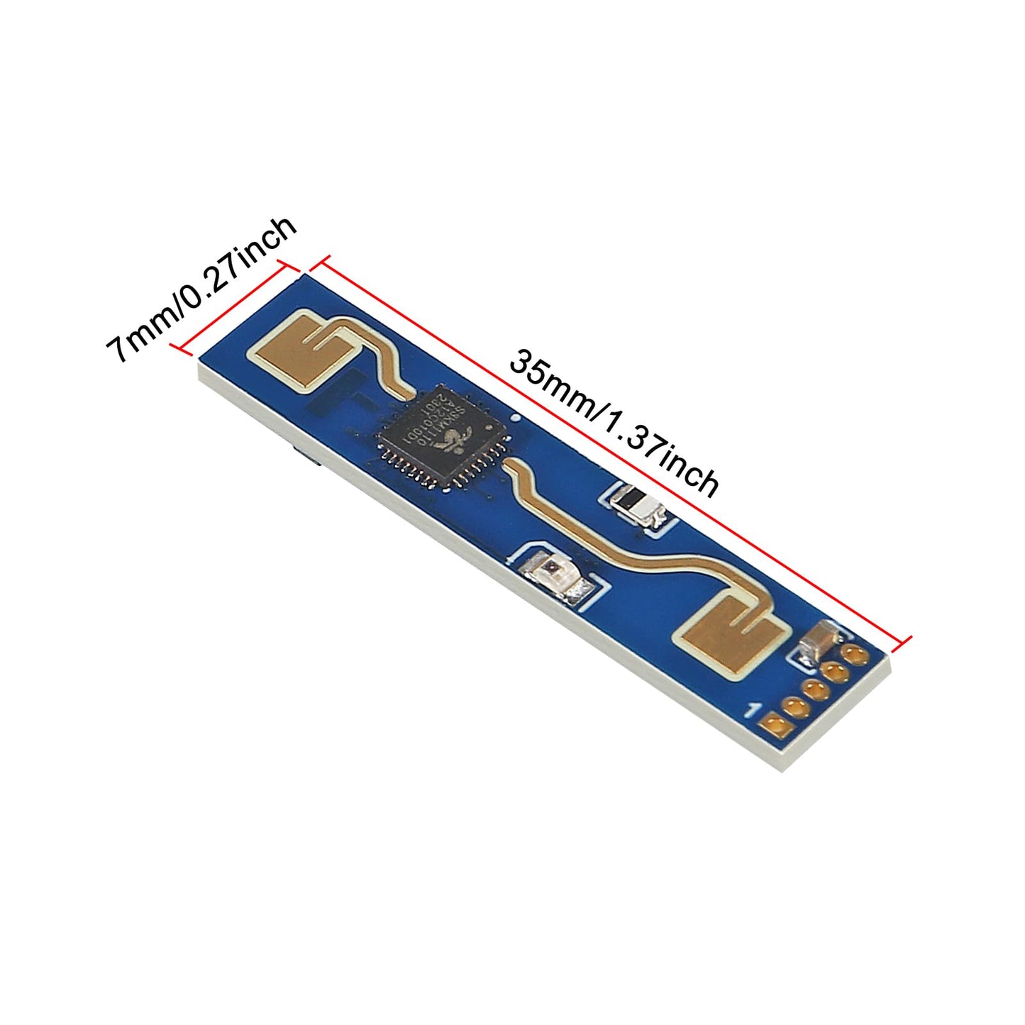 UMLIFE 2PCS LD2410B-P Welding 5V Mini 24G Smart Human Presence Status Sensor Radar Module Consumer Electronic