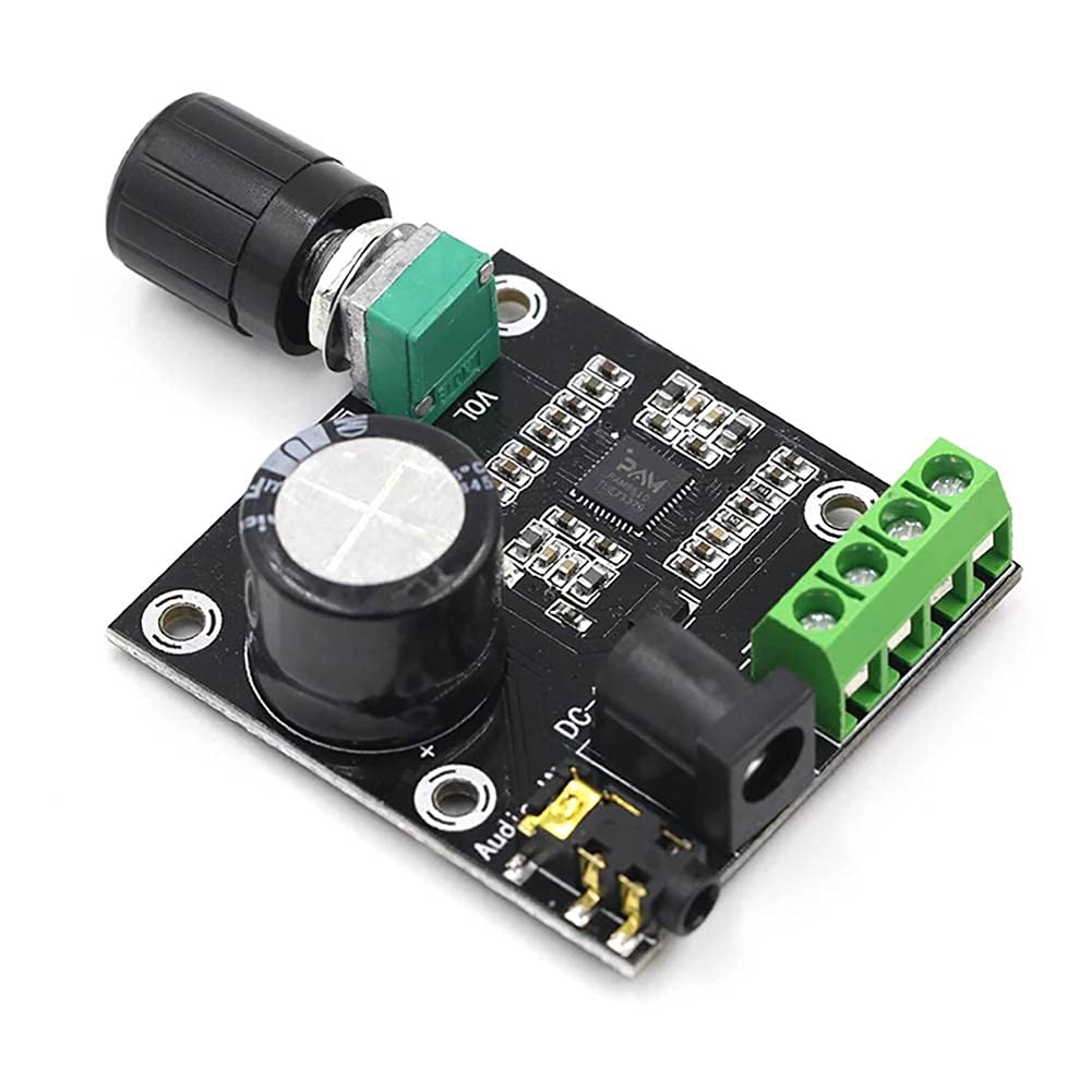 Rakstore PAM8610 2 Channel 2x15W Class D Digital Audio Stereo Amplifier Module Board DC 12V