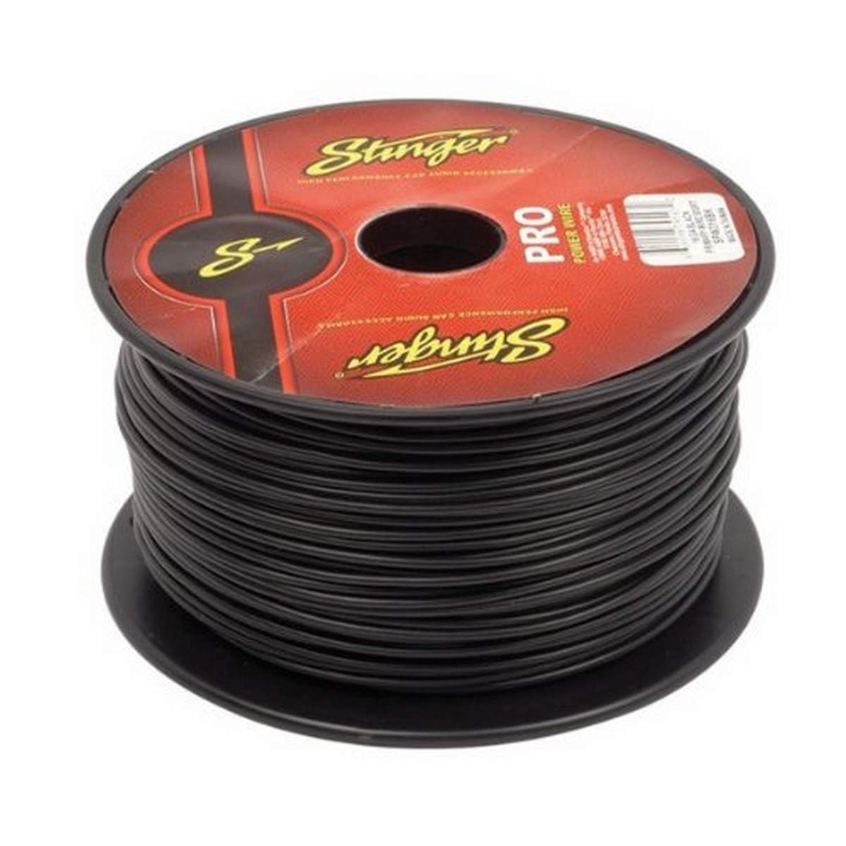 Stinger SPW316BK PRO 16 AWG Gauge Power Wire 500-Feet (Black)