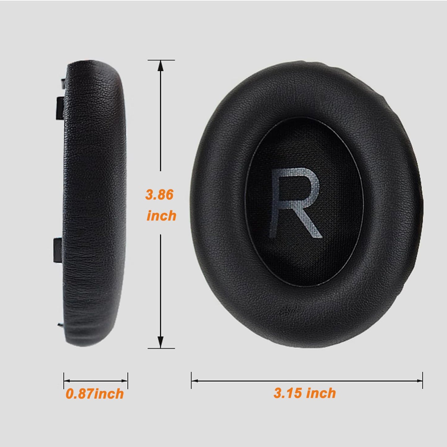Upgraded Replacement Ear Pads for Bose 700 Noise Cancelling Headphones (NC700) - Softer PU Leather, Luxurious Memory Foam, Added Thickness, Extra