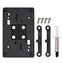 GENNEL AM5 Motherboard Backplate Metal Backplane, CPU Heatsink Mounting Bracket, CPU Fan Cooling Mounting Sheet Plate for AMD AM5 Motherboards
