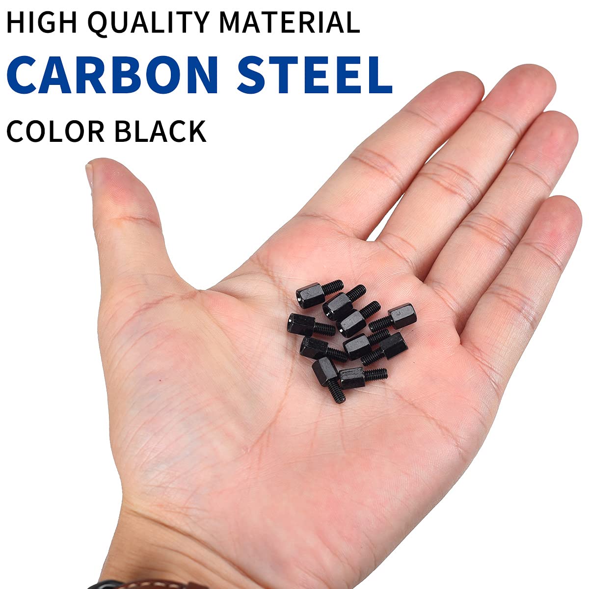 400PCS Computer Screws Motherboard Standoffs Assortment Kit for Universal Motherboard, HDD, SSD, Hard Drive,Fan, Power Supply, Graphics, PC Case