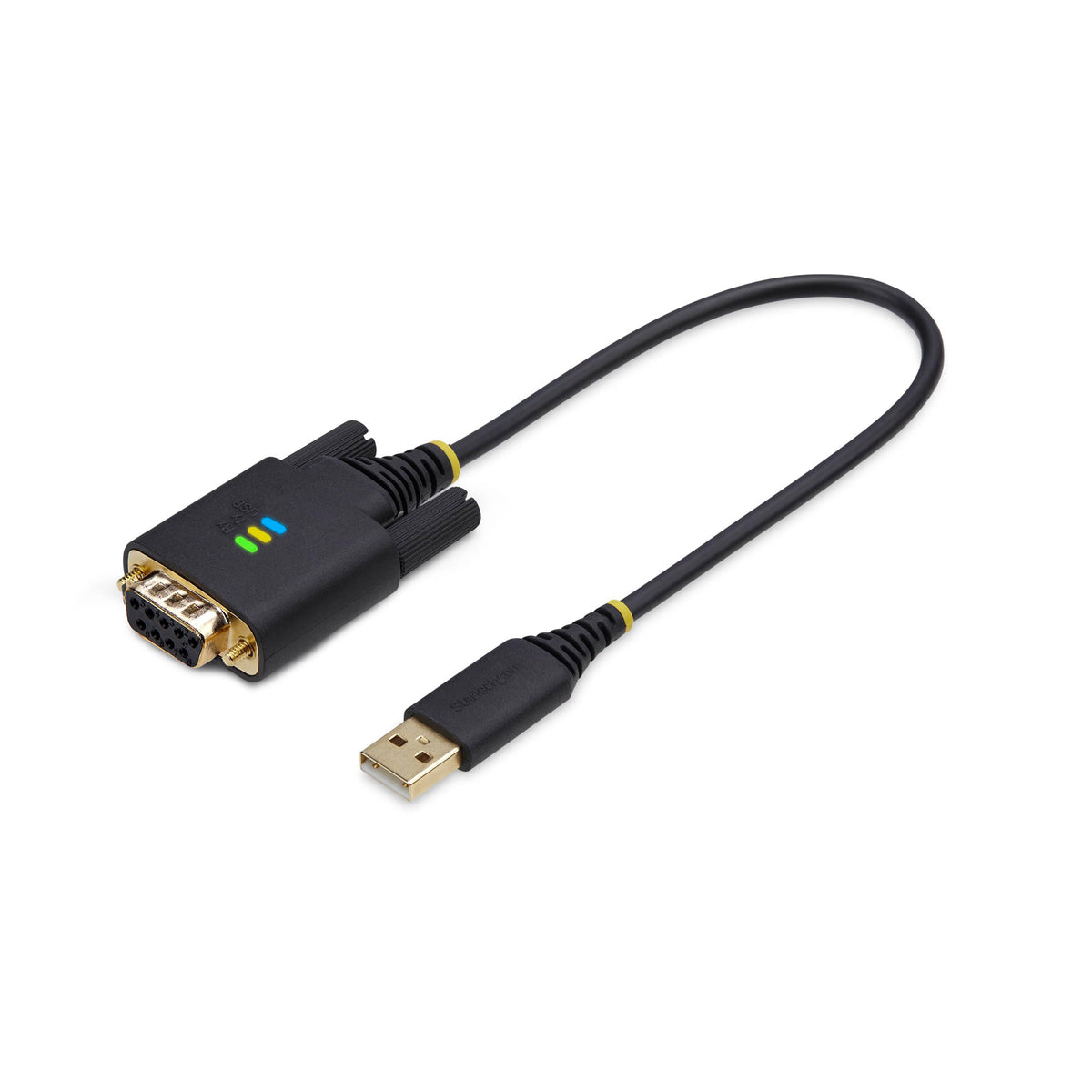 StarTech 1ft USB to Serial Adapter Cable, FTDI, 30cm (1P1FFC-USB-SERIAL)