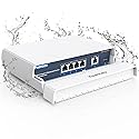YuanLey 4-Port PoE Switch Gigabit- Waterproof Outdoor Ethernet Unmanaged Network Switch with VLAN Function, 78W Built-in Power, IEEE802.3af/at Support