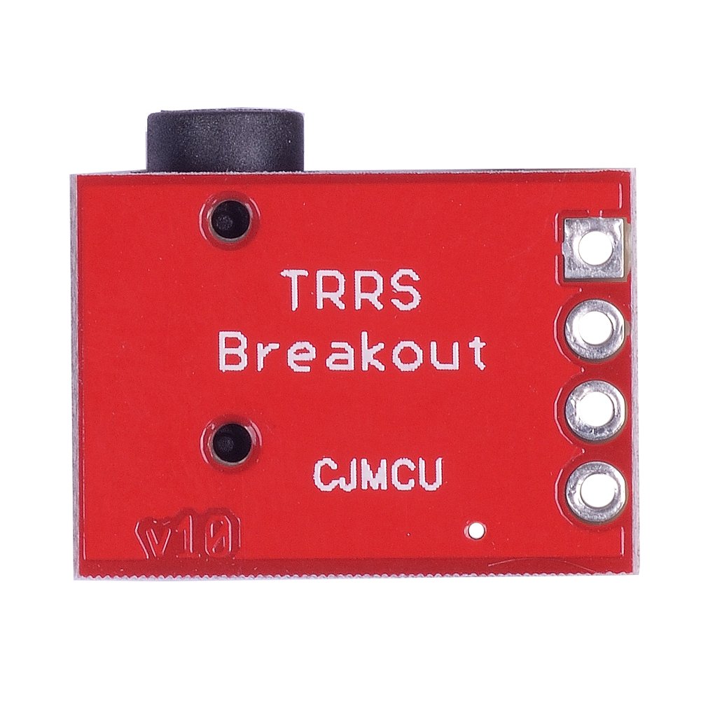 Cylewet 3Pcs TRRS 3.5mm Stereo Audio Jack Breakout Board Headphone Video MP3 Jack for Arduino (Pack of 3) CYT1031
