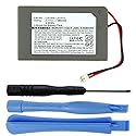 MPF Products LIP1472 LIP1859 Battery Pack Replacement Compatible with Sony PlayStation 3 PS3 SIXAXIS Wireless Controller with Installation Tools