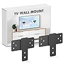 Wall Mount TV Bracket,No Stud TV Wall Mount,No Drill TVBrackets for Wall,Easy Install Fits 19-100 inch TVs,Include Hardware,Suitable for Most LED LCD