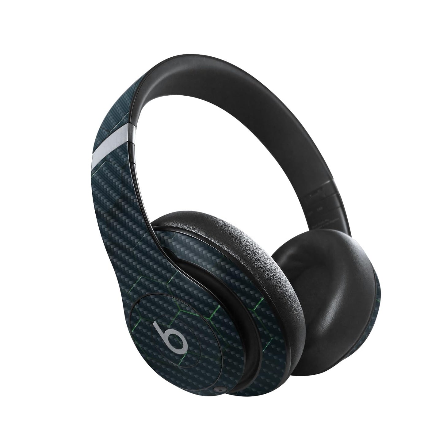MightySkins Carbon Fiber Skin Compatible with Beats Studio Pro - Acid Hex | Protective, Durable Textured Carbon Fiber Finish | Easy to Apply, Remove…