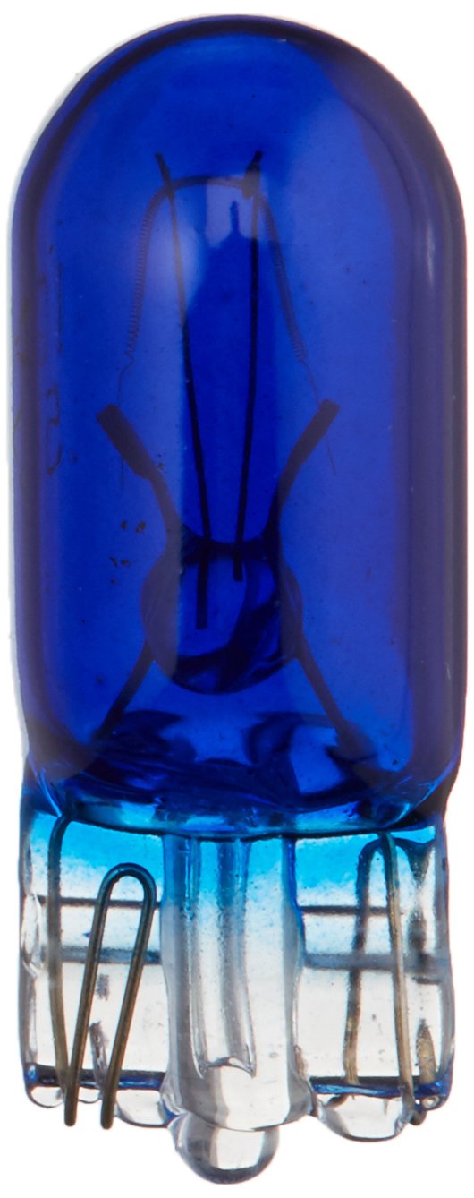 Eiko 194B 14V .27A T3-1/4 Wedge Base Halogen Bulbs, Blue