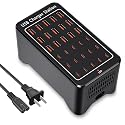 150W USB C Charging Station, 30 Port Fast Multi Device Charger (15 USB-C + 15 USB-A) Desktop Charger Hub, Compatible with iPhone Samsung iPad Google