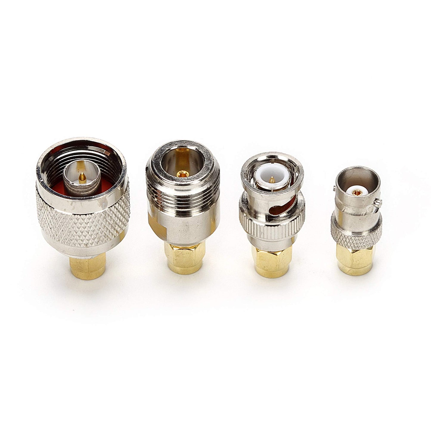 TLS.eagle SMA Connector Kit in Adapter Standard SMA/BNC/UHF/N/F Male to Female Cable Connector Converter Converter Pack of 16