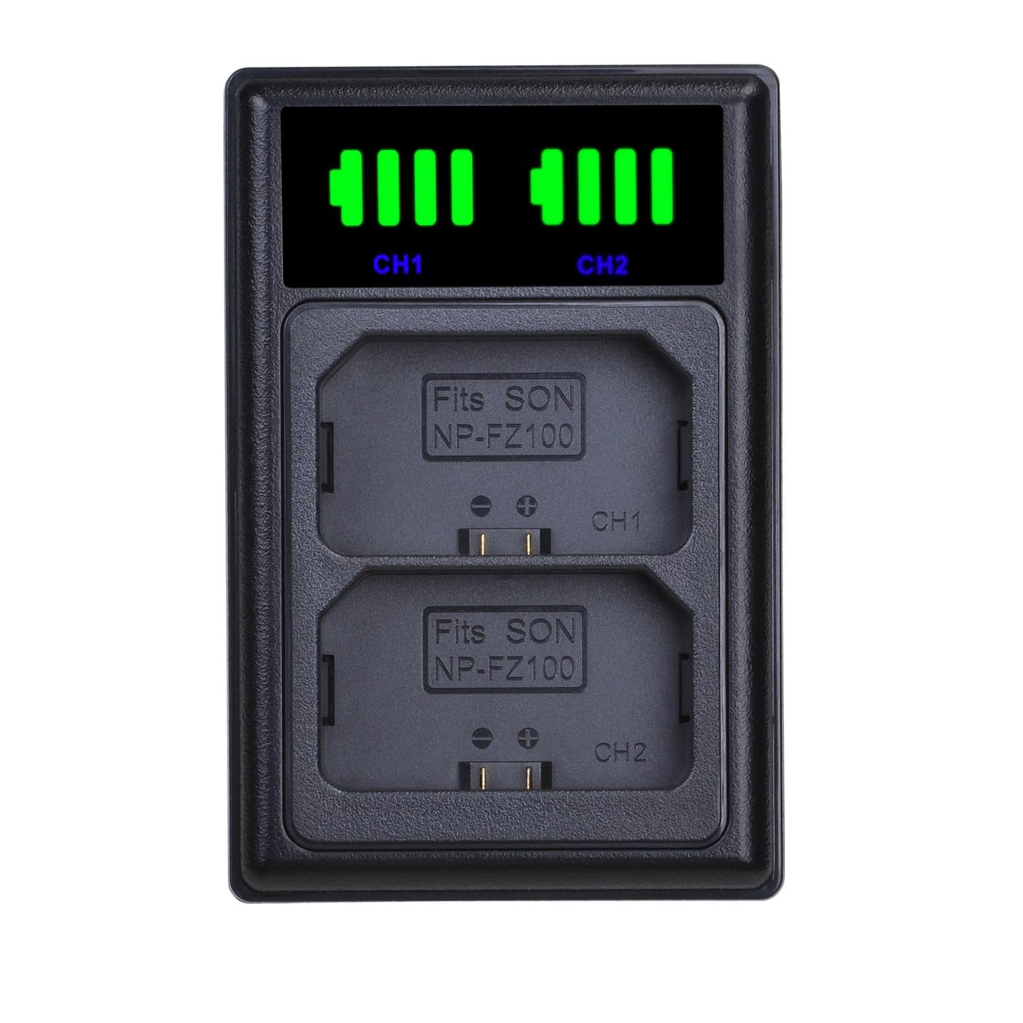 Suitable for Sony NP-FZ100 Battery Charger, Compatible with ZV-E1, FX3, FX30, A1, A9 II, A7R V, A7S III, A7IV, A6600, A7C A7R5 A7M4 A7R3 A7M3 Cameras