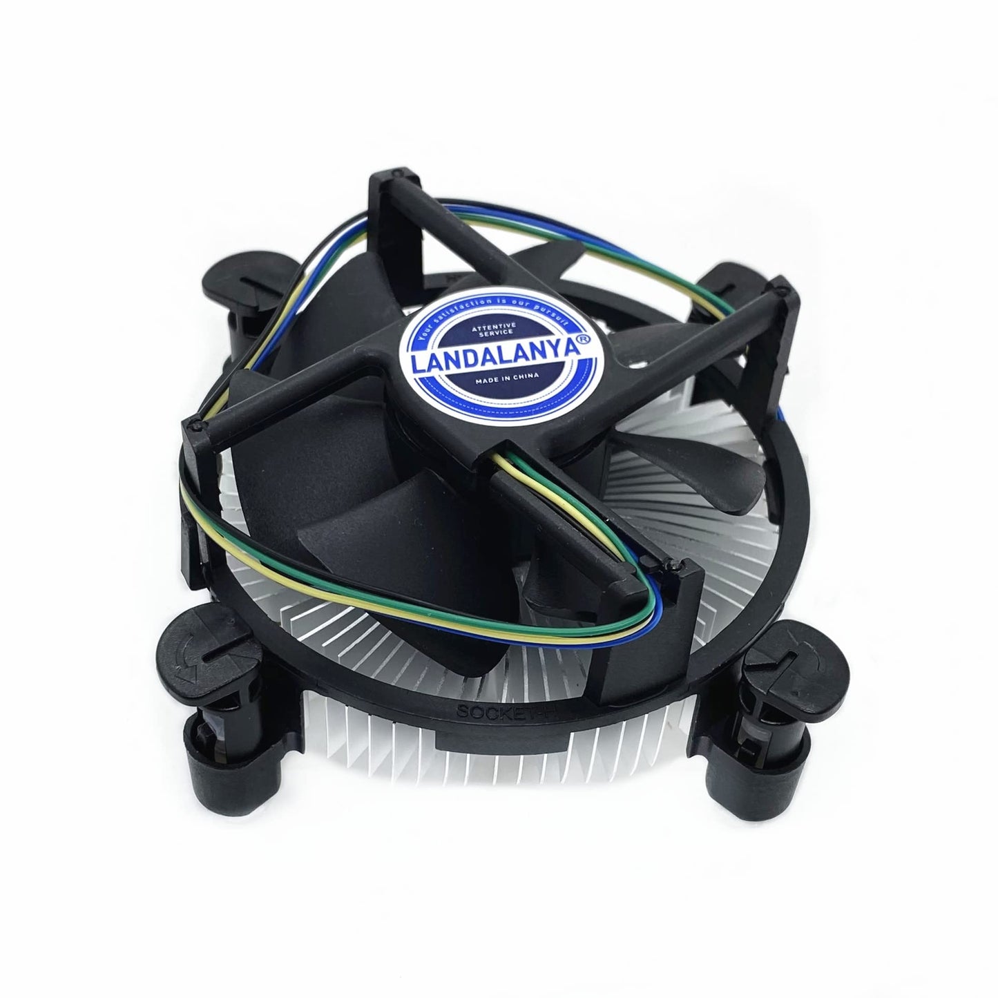 Landalanya Replacement New CPU Cooling Fan with Heatsink for Intel LGA1150 LGA1151 LGA1155 LGA1156 Celeron/Pentium/i3/i5/i7 Processors Series Fan