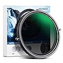 NEEWER 2 in 1 55mm Variable ND Filter ND2-ND32&CPL Filter(Circular Polarizer Filter) No X Cross/30 Layer Nano Coated/HD Optical Glass/Ultra Slim