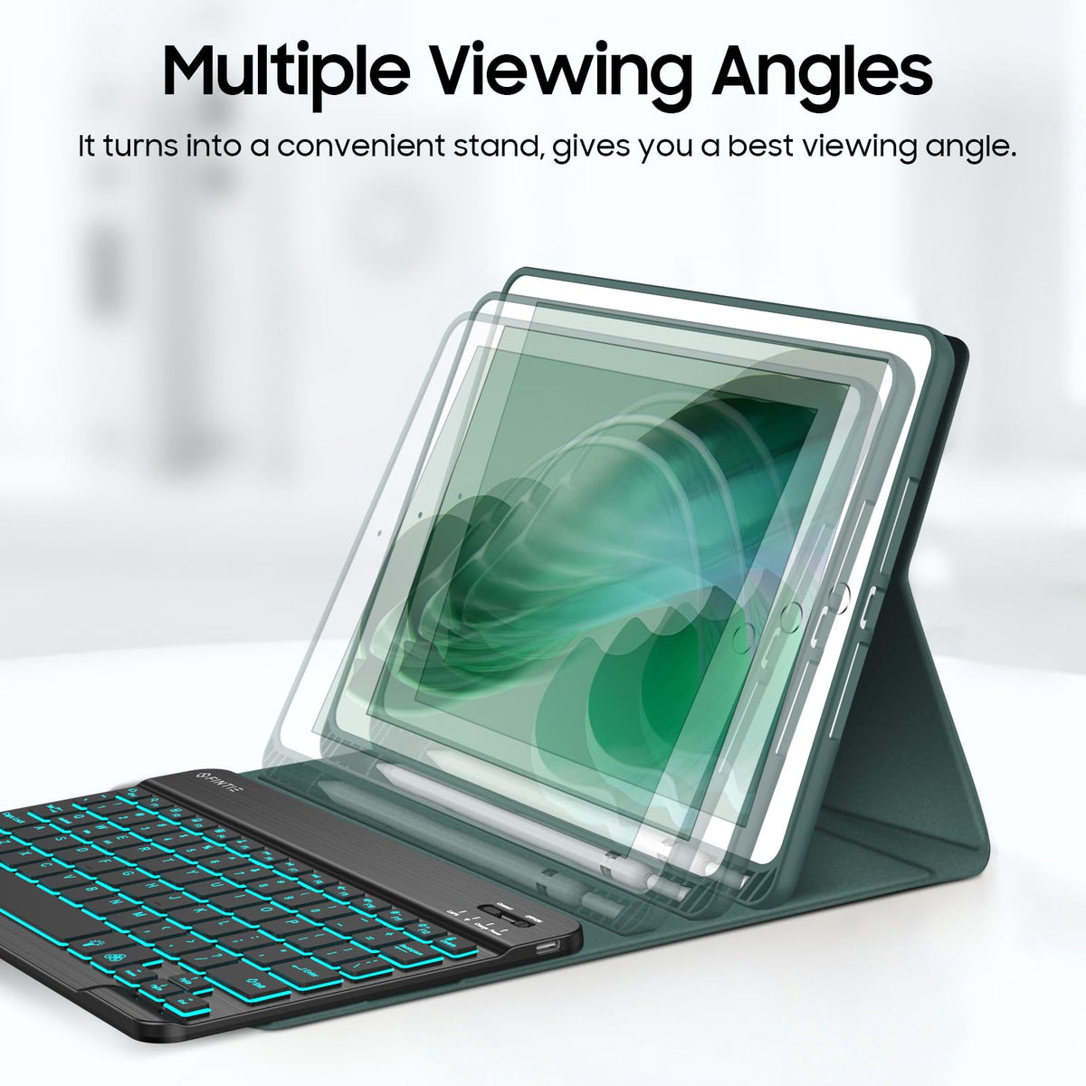 FINTIE Backlit Keyboard Case for iPad 9th / 8th / 7th Generation 10.2 Inch