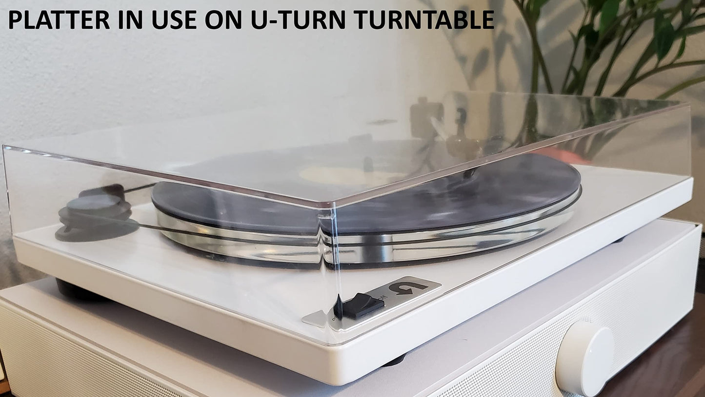 Acrylic Platter Upgrade for U-Turn Turntables
