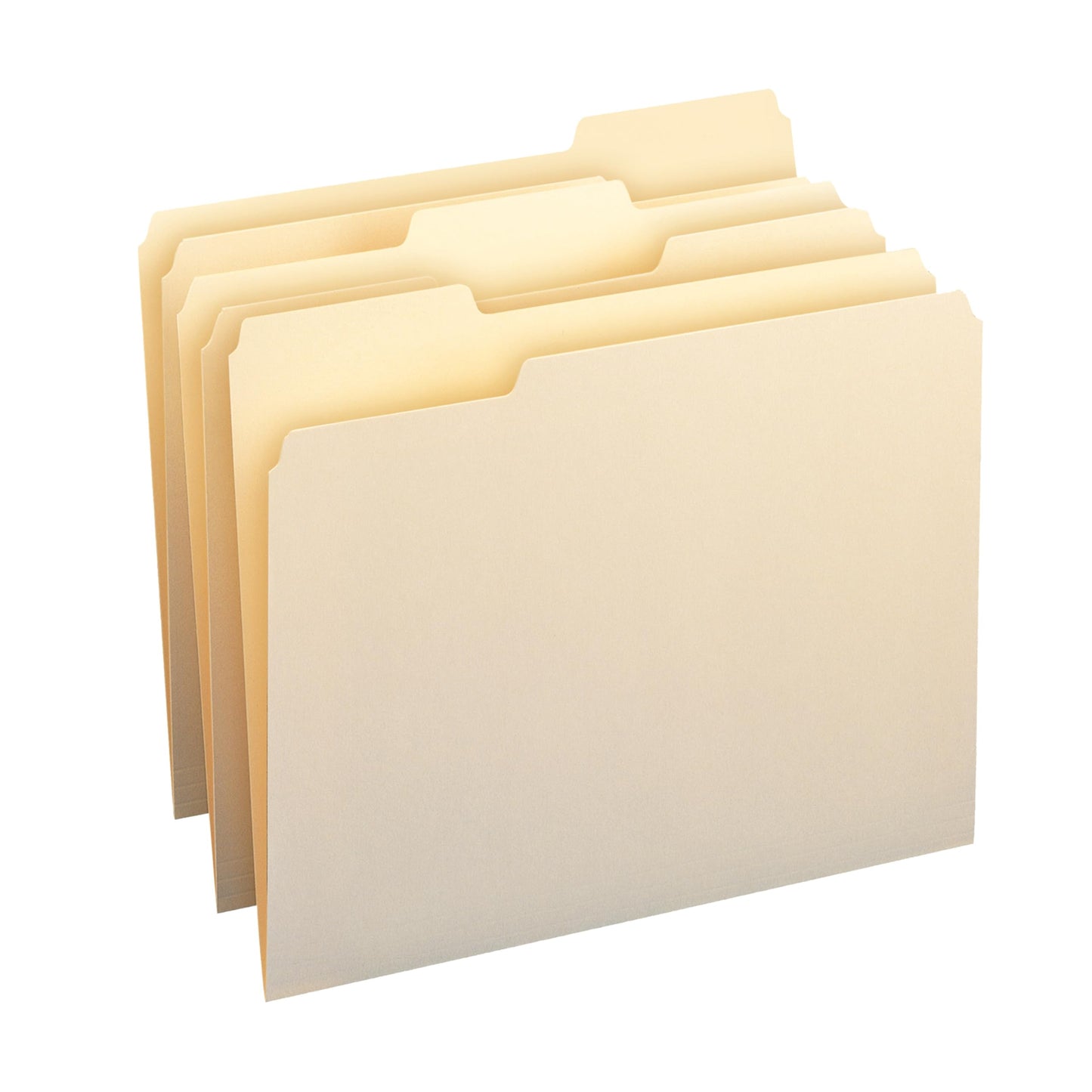 Smead File Folders Letter Sized, 1/3-Cut Tab, Assorted Positions, Letter Size Manila Folders, 200 Per Box